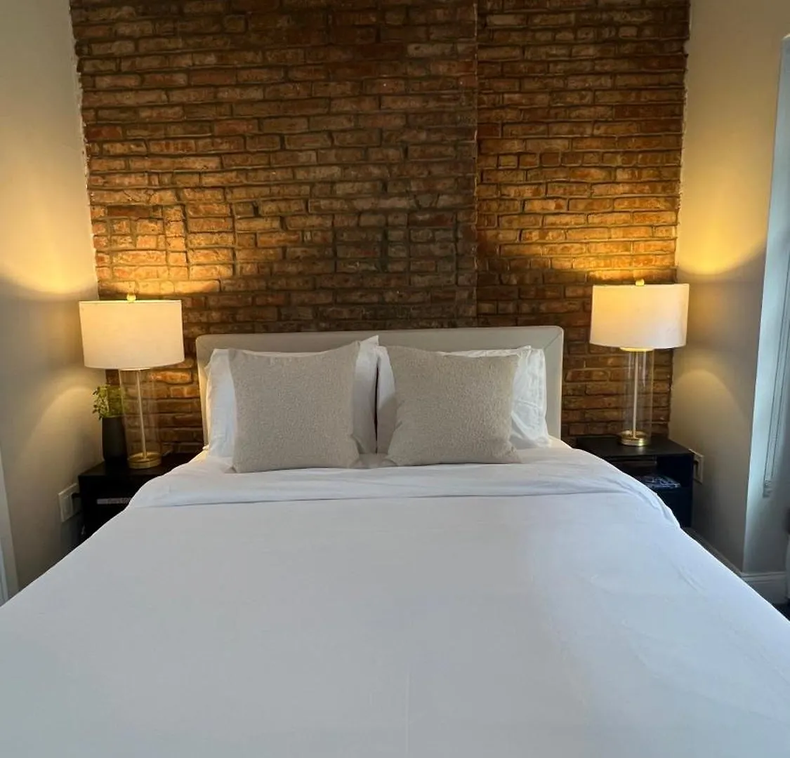 Gorgeous Exposed Brick 1 Bedroom Plus Private Roof Deck! New York Apartment